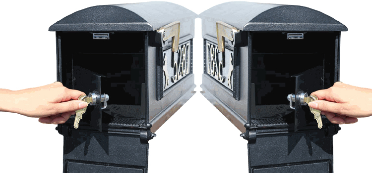 Del Aire Residential Mailboxes With Lock